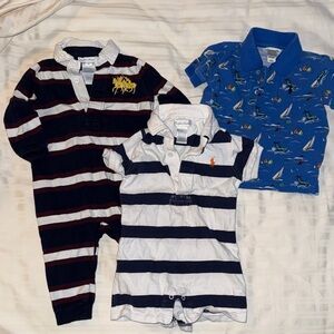 Ralph Lauren Baby Boy Polo Set